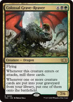 Colossal Grave-Reaver Commander: Tarkir: Dragonstorm Regular - Image 1