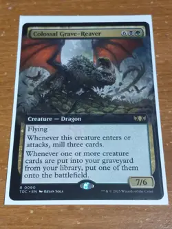 Colossal Grave-Reaver Commander: Tarkir: Dragonstorm Regular - Image 3