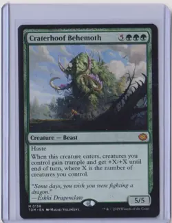 Craterhoof Behemoth Tarkir: Dragonstorm Regular - Image 2