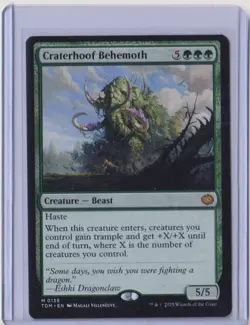 Craterhoof Behemoth Tarkir: Dragonstorm Regular - Image 3