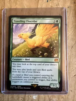Traveling Chocobo Final Fantasy Regular Mint In Hard Case - Image 1