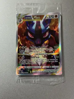 Lucario V Star  SWSH291  Crown Zenith Pokemon TCG Card Promo Holo  SEALED PACK - Image 6