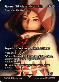 Garnet Til Alexandros 17th - Loran of the Third Path (Showcase) Final Fantasy: Through the Ages Regular - Image 1