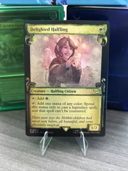 Delighted Halfling (Showcase Scrolls) Universes Beyond: the Lord of the Rings: Tales of Middle-Earth Foil - Image 5
