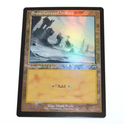 SNOW-COVERED WASTES - Foil Retro Frame - Modern Horizons 3 - NM - Image 1