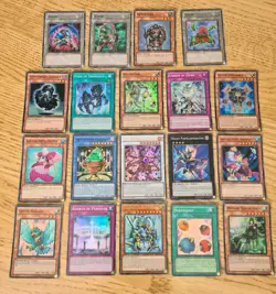 300 YUGIOH CARDS * COMMONS RARES HOLOS TOKENS * ANCIENT FAIRY DRAGON TIN PLAYMAT - Image 3