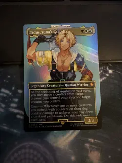 Tidus, Yuna's Guardian (Borderless) Commander: Final Fantasy Foil FIC 205 - Image 3