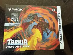 MTG Tarkir Dragonstorm Collector Omega Booster Pack BRAND NEW SEALED IN BOX - Image 1
