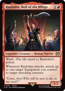 Raubahn, Bull of Ala Mhigo Final Fantasy Foil - Image 1
