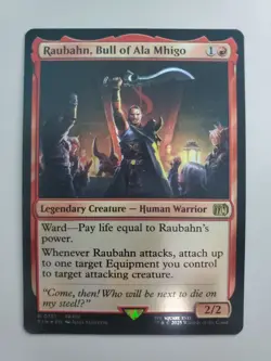 Raubahn, Bull of Ala Mhigo Final Fantasy Foil - Image 2