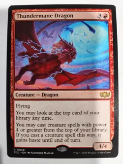 Thundermane Dragon Commander: Tarkir: Dragonstorm Regular - Image 2
