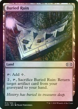 MTG Buried Ruin Foil ** Double Masters ** English (NM) - Image 3