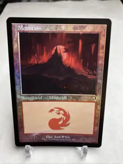 Mountain (295) (Retro Frame) Innistrad Remastered Foil - Image 3