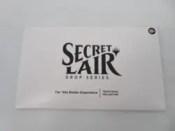 NEW - MTG Magic The Gathering Secret Lair 90s Binder Experience Traditional Foil - Image 1