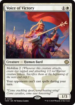 Voice of Victory Tarkir: Dragonstorm Foil - Image 1