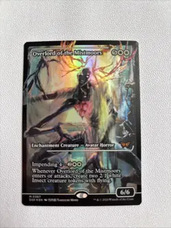MTG [Overlord of the Mistmoors] Showcase FOIL Mythic #387 Duskmourn NM/Unplayed - Image 1