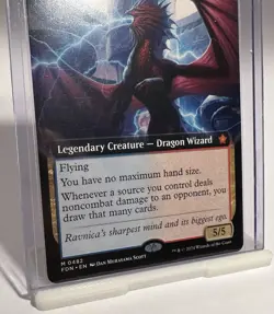 Niv-Mizzet, Visionary (Extended Art) MTG Foundations Mythic 482 NM - Image 2