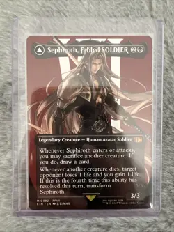Sephiroth, Fabled SOLDIER (Borderless) (0382) Final Fantasy Regular - Image 12