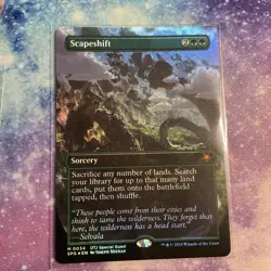 MTG Scapeshift (Borderless) FOIL Special Guests (SPG) #0034 / Mythic / NM - Image 1