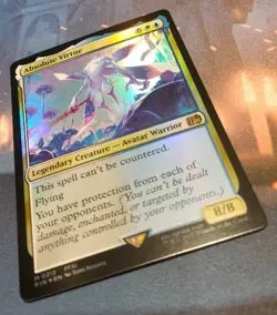 Absolute Virtue FOIL - Final Fantasy - Mythic - NM (see pics) MTG - Image 3