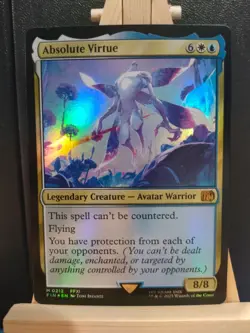 Absolute Virtue FOIL - Final Fantasy - Mythic - NM (see pics) MTG - Image 4