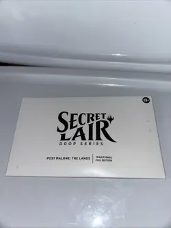 Secret Lair Post Malone The Lands Foil Edition Sealed - Image 1