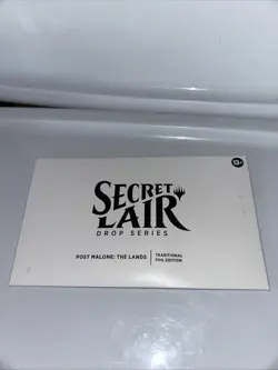 Secret Lair Post Malone The Lands Foil Edition Sealed - Image 3
