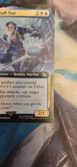 512 Tidus, Blitzball Star (Extended Art) Final Fantasy NM Card MTG FIN - Image 6