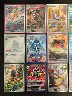 Pokemon TCG Illustration Rare Lot of 18 Cards - Scarlet & Violet IR Lot D - Image 2