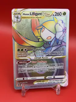 Hisuian Lilligant VSTAR 190/189 Secret Rainbow Card Pokémon Astral Radiance - Image 2