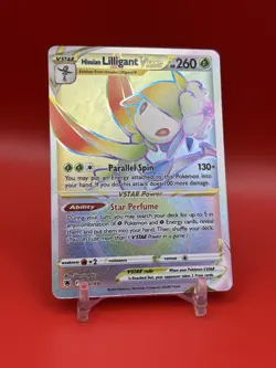 Hisuian Lilligant VSTAR 190/189 Secret Rainbow Card Pokémon Astral Radiance - Image 3