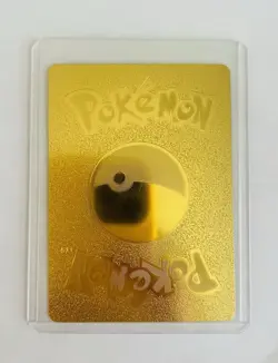 Pokemon Charizard Gold Foil Fan Art Textured Card  04/102 HP120 - Image 2