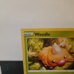 1/185 Weedle - Vivid Voltage - Common Pokemon TCG Card NM - ERROR - SQUARE CUT - Image 9