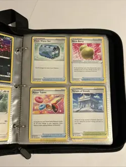 Pokemon Card Binder Collection Lot 200 Cards Binder Included - Image 11