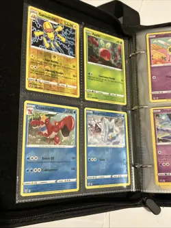 Pokemon Card Binder Collection Lot 200 Cards Binder Included - Image 15