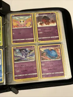 Pokemon Card Binder Collection Lot 200 Cards Binder Included - Image 16