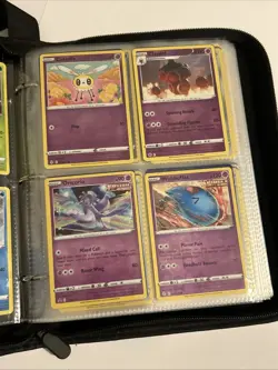 Pokemon Card Binder Collection Lot 200 Cards Binder Included - Image 4