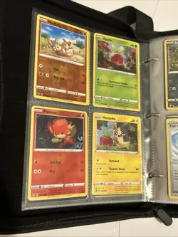 Pokemon Card Binder Collection Lot 200 Cards Binder Included - Image 5
