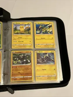 Pokemon Card Binder Collection Lot 200 Cards Binder Included - Image 8