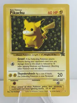 Pokémon TCG Pikachu Wizards Black Star Promos #1 Regular Rare - Image 3
