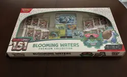 Pokemon Scarlet & Violet 151 Blooming Waters Premium Collection Box Read Below - Image 1