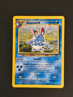 Rare Holographic Pokémon Neo Genesis Set Azumarill 2/111 - Image 1