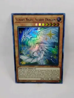 YU-GI-OH! Starry Night, Starry Dragon. GFTP-EN027. 1st Edition Ultra Rare Card - Image 1