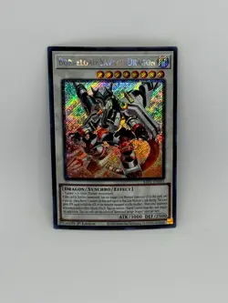 Yugioh Card Borreload Savage Dragon RA01-EN033 PLATINUM SECRET RARE 1st Ed. NM - Image 1