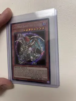 Yugioh Chaos Emperor Dragon Envoy Of The End IOC-EN000 Secret Rare NM - Image 5