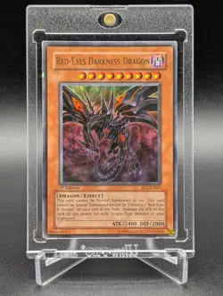 Red-Eyes Darkness Dragon SD1-EN001 Ultra Rare Holo 1st Edition 2005 Yu-Gi-Oh! - Image 8