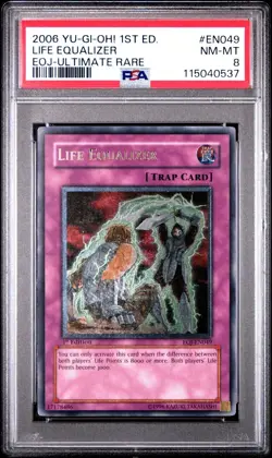 Life Equalizer (UTR) EOJ-EN049 Enemy of Justice 1st Edition - Image 1