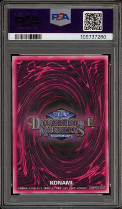 Yu-Gi-Oh! Dark Magician Girl Dungeon Dice Monsters Blue JPN Secret Rare PSA 10 - Image 4