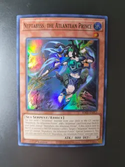Neptabyss, the Atlantean Prince (UR) RA03-EN013 Quarter Century Bonanza 1st Edition - Image 2