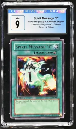 Spirit Message "I" LON-089 Labyrinth of Nightmare 1st Edition - Image 1